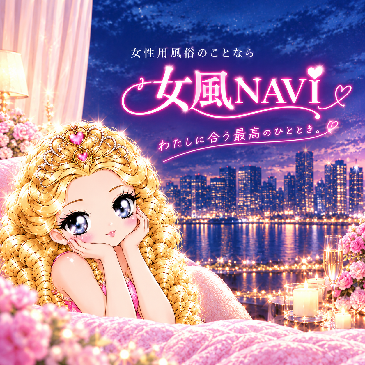 女性向け風俗情報サイト バナー